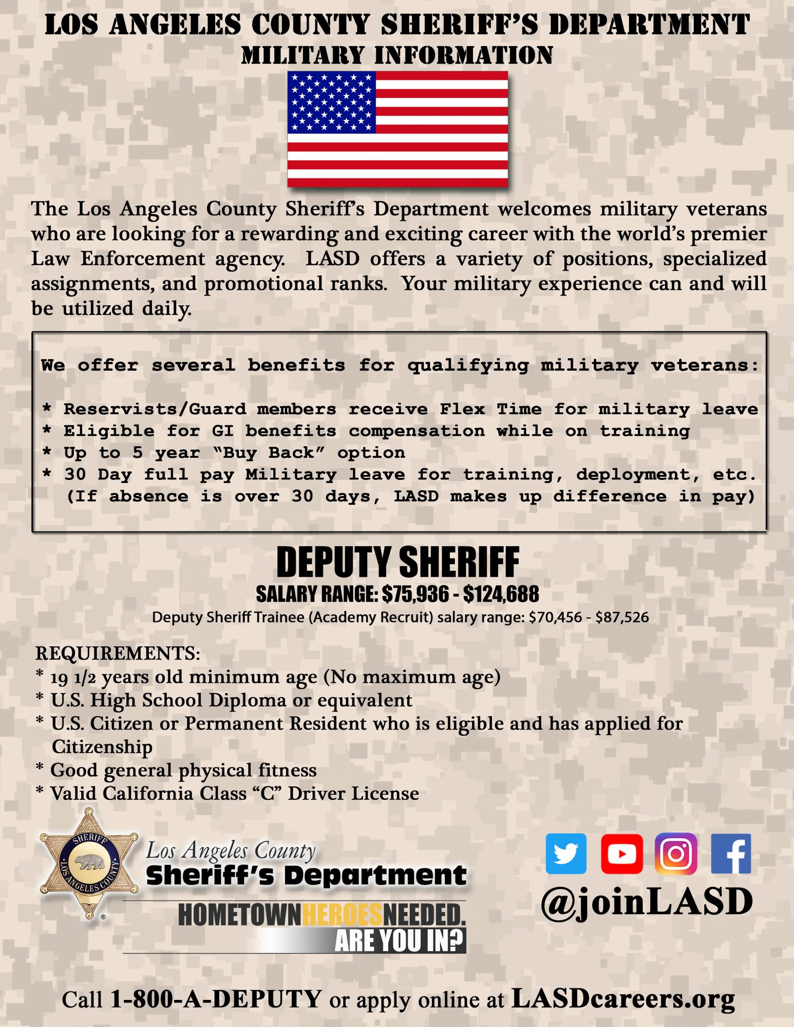 Los Angeles County Sheriff’s Department – Nanette Diaz Barragán